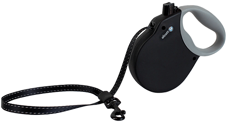 P.A.W. Adventure Retractable Leash Black XS