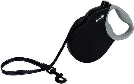 P.A.W. Expedition Retractable Leash Black S/M