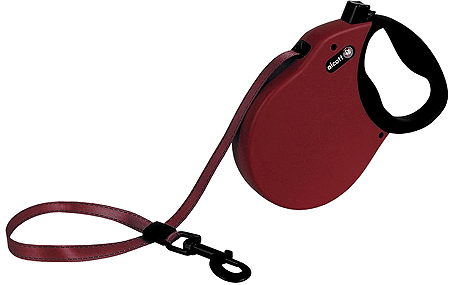 P.A.W. Expedition Retractable Leash Red S/M