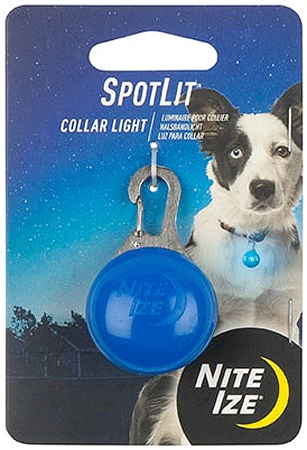 *NITE IZE SpotLit LED Collar Light Blue