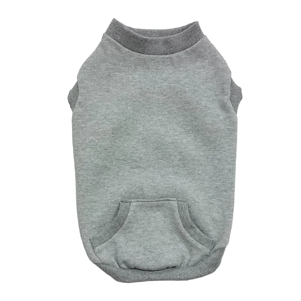 *FASHION PET Dog Sweatshirt Gray L