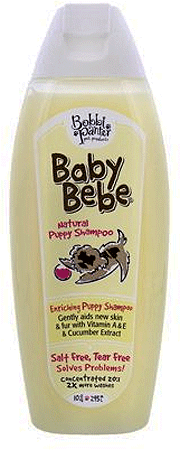 *BOBBI PANTER Baby Bebe Puppy Shampoo 10oz