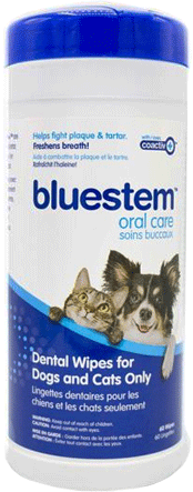 *BLUESTEM Dental Wipes Vanilla Mint 60ct