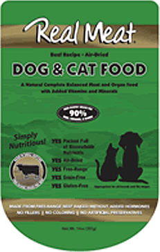 *REAL MEAT COMPANY Unipet Food Beef 14oz