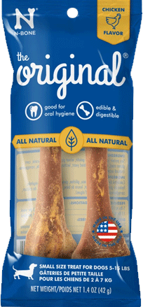 N-BONE The Original Chicken Dental Chew Bone 2pk S