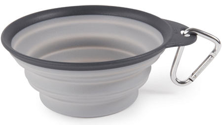 DEXAS Collapsible Travel Cup 2-cup Lt Gray