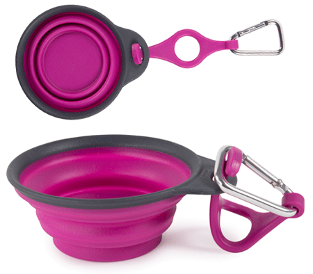 DEXAS Travel Cup w/Bottle Holder Fuchsia