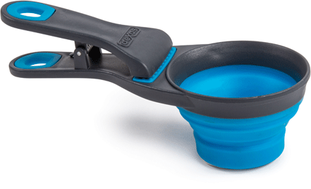 DEXAS KlipScoop 1/2 cup Pro Blue