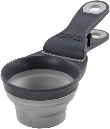 DEXAS KlipScoop 1/2 cup Lt Gray