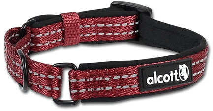 P.A.W. Martingale Collar Red S