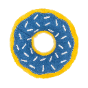 *ZIPPY PAWS HANUKKAH Donutz Jumbo