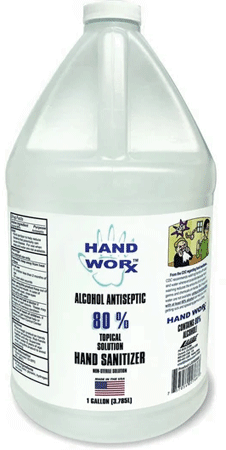 *LAUBE Hand Worx Hand Sanitizer Gallon