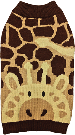 *FASHION PET Giraffe Sweater XS