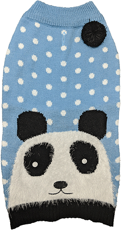 *FASHION PET Panda Sweater M