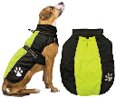 *FASHION PET Sporty Jacket Black/Green XL