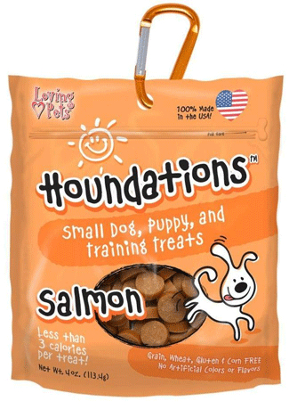 LOVING PETS Houndations Training Treats Salmon 4oz