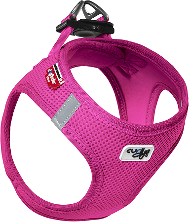 *CURLI Vest Harness Fuchsia 3XS