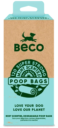 *BECO Mint Scented Poop Bags 120ct