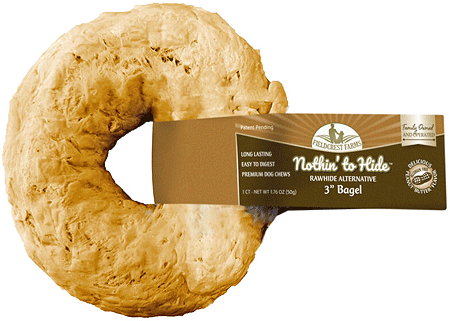 FIELDCREST FARMS Nothin' To Hide Bagel 3" Peanut Butter