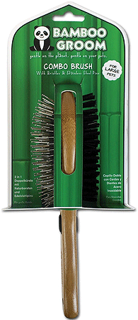 ALCOTT Bamboo Groom Combo Brush L