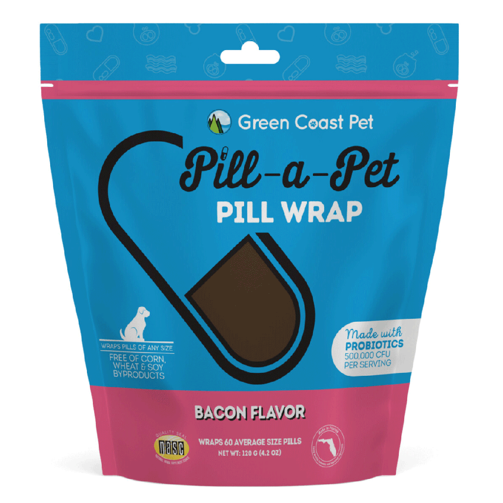 *GREEN COAST Pill A Pet Bacon 4.2oz