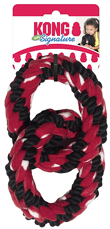 KONG Signature Rope Double Ring Tug