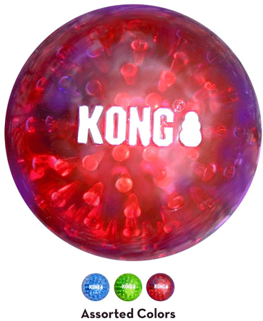 KONG Squeezz Geodz Balls 2pk L