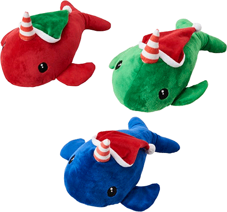 ETHICAL/SPOT Holiday Narwhals 12" assorted colors