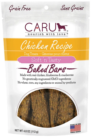 *CARU Baked Bars Chicken 4oz