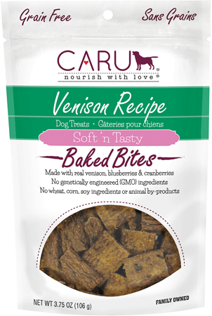 CARU Baked Bites Venison 3.75oz