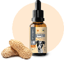 TREATIBLES 500mg CBD Oil Dropper Bottle Peanut Butter 1oz