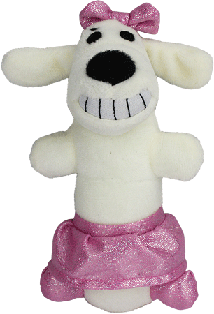 *MULTIPET Loofa Ballerina Dog 6in