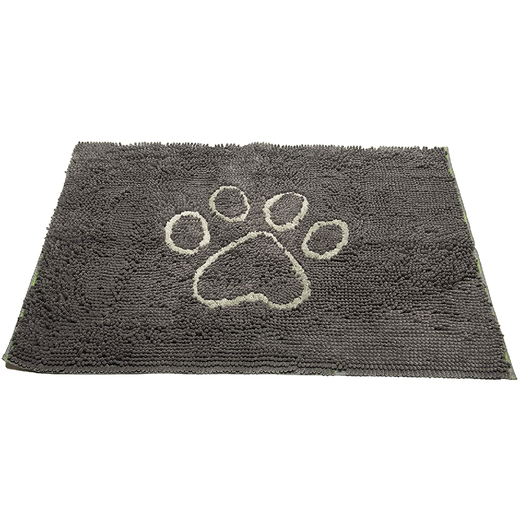 DGS Dirty Dog Doormat L Misty Grey