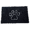 DGS Dirty Dog Doormat M Black