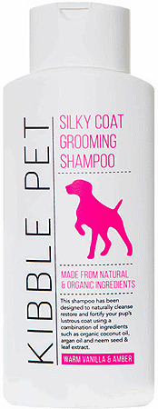 *KIBBLE PET Silky Coat Grooming Shampoo Vanilla 13.5oz
