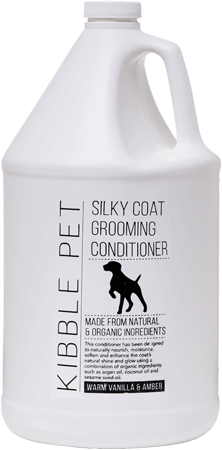 *KIBBLE PET Silky Coat Grooming Conditioner Vanilla Gallon