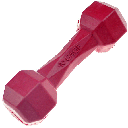 *N-GAGE Dumbbell Regular 7" Red