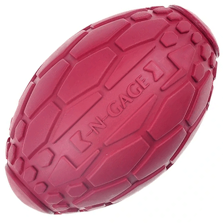 N-GAGE Squeaker Football Regular 5" Red