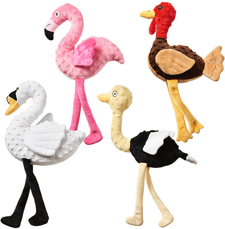 ETHICAL/SPOT Love The Earth Oxford Plush Bird 18" Assorted