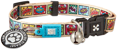 MAX&MOLLY Smart ID Cat Collar Cosmic