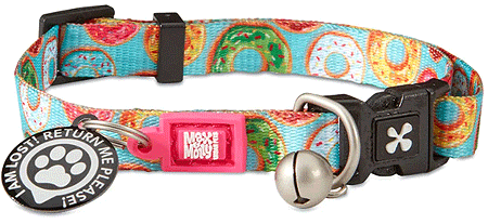 *MAX&MOLLY Smart ID Cat Collar Donuts