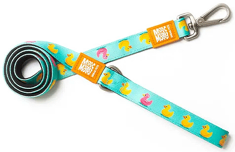 *MAX&MOLLY Classic Neoprene Leash Ducklings M 7/8" x 4ft