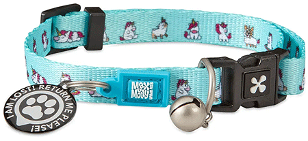 *MAX&MOLLY Smart ID Cat Collar Unicorns