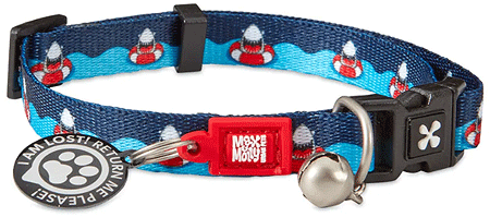 *MAX&MOLLY Smart ID Cat Collar Frenzy The Shark