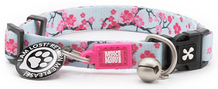 *MAX&MOLLY Smart ID Cat Collar Cherry Bloom