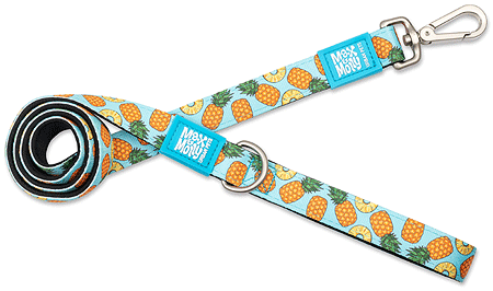 *MAX&MOLLY Classic Neoprene Leash Sweet Pineapple S 5/8" x 4ft