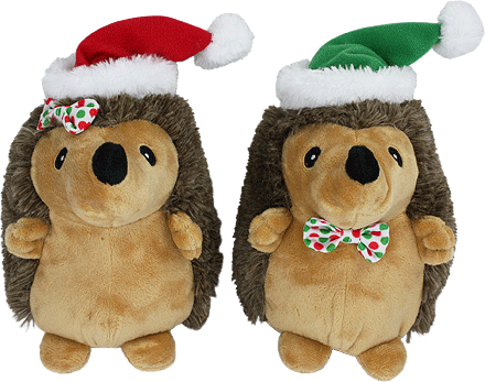 MULTIPET Holiday Hedgehogs 8"