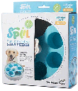 PetDreamHouse SPIN Slow Feeder Pet Bowl Palette Blue