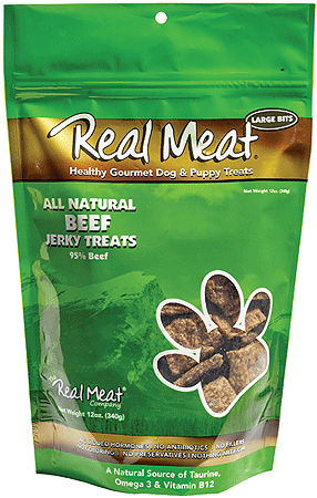 REAL MEAT Treats Beef 12oz