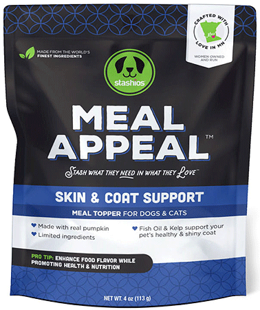 *STASHIOS Meal Appeal Skin & Coat Support 4oz